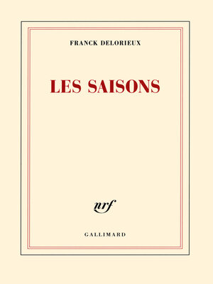 cover image of Les saisons